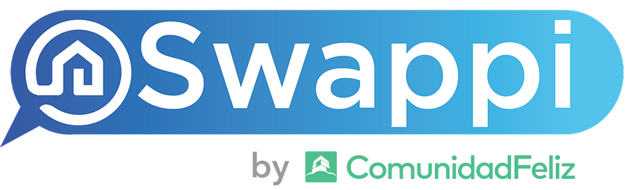 Logo Swappi by Comunidad Feliz